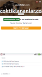 Mobile Screenshot of coktiklananlar.com
